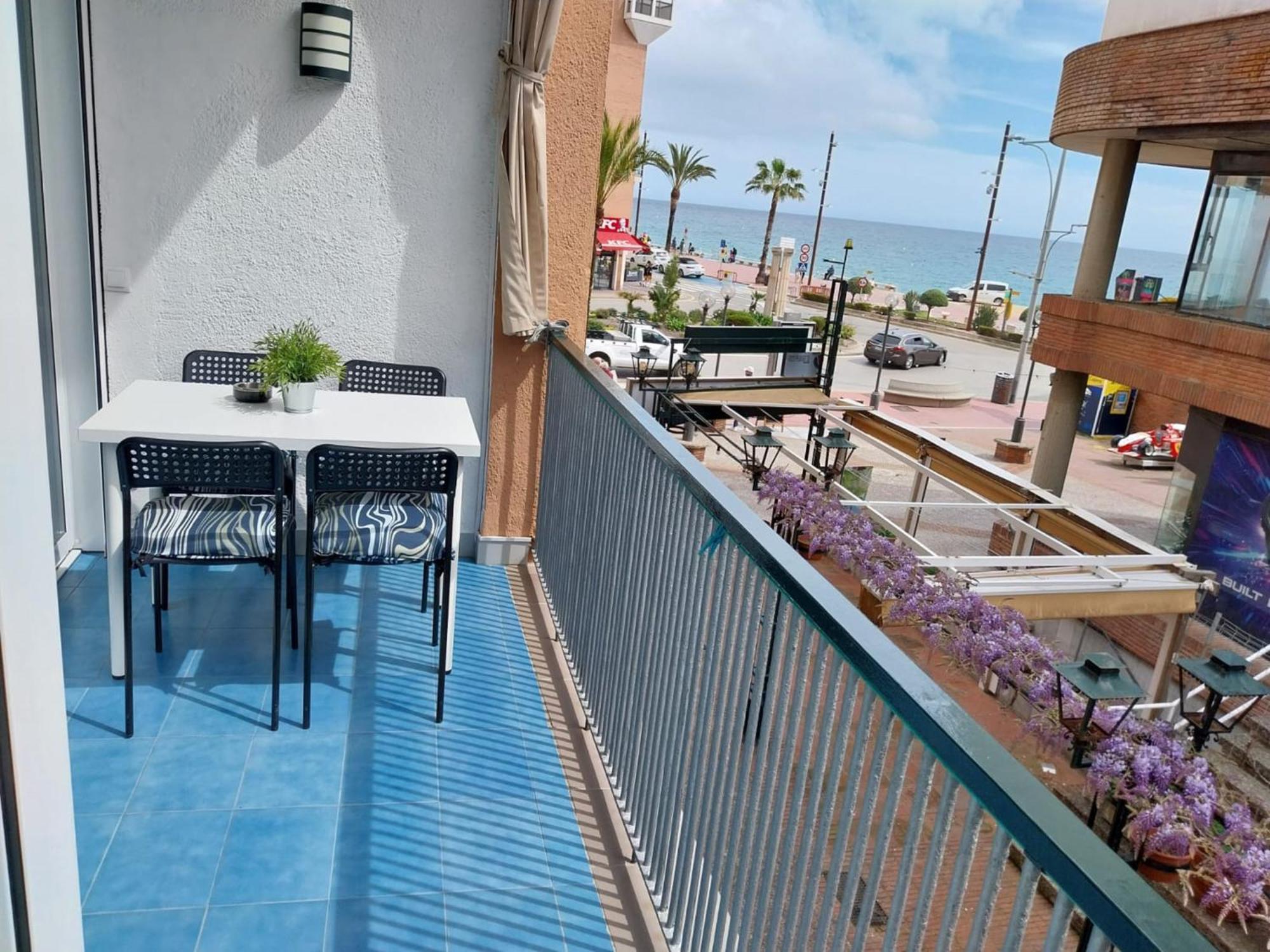 Ferienwohnung Apartamento Con Terraza Vistas Al Mar Lloret de Mar Exterior foto