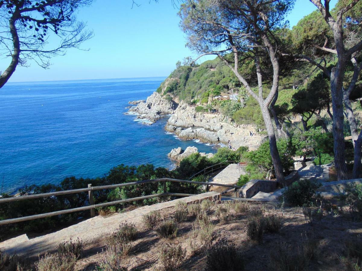 Ferienwohnung Apartamento Con Terraza Vistas Al Mar Lloret de Mar Exterior foto